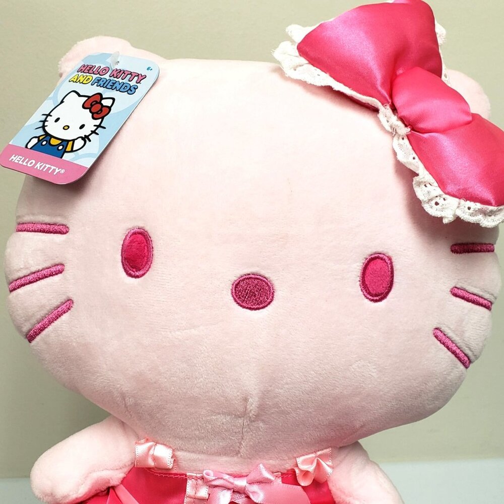 Sanrio Hello Kitty and Friends Pink Monochrome 2024 Jazwares Stuffed Plush - Picture 6 of 6